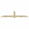 Ekena Millwork Eugene Rough Sawn Timber Gable Bracket, Douglas Fir, 108"W x 22"H x 2"D x 6"F, 5/12 Pitch GBW108X22X0206EUG00RDF - alternate 1